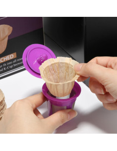 Filtros desechables Pro Mael K Cup 360 unidades Natural 2