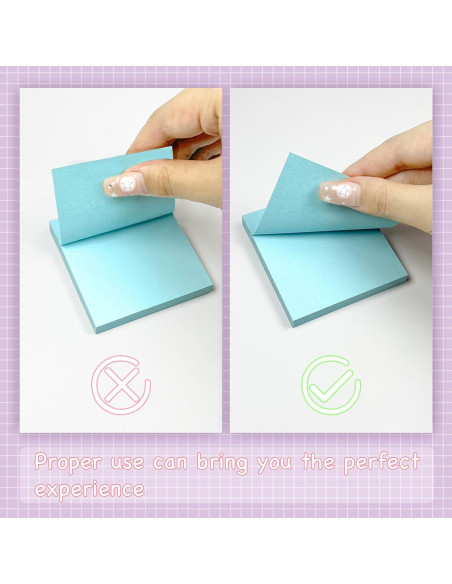 120 Notas Adhesivas Ayearparty 3x3 cm Colores Brillantes