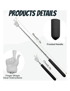 2 Piezas Apuntador Telescópico CANIPHA para Maestros 2