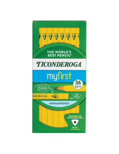Lápiz Tri-Write Ticonderoga 36 Unidades Amarillo HB Ergonómico