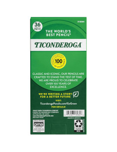 Lápiz Tri-Write Ticonderoga 36 Unidades Amarillo HB Ergonómico 2