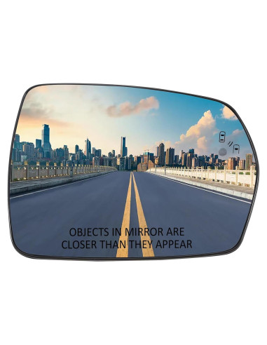 Cristal Espejo Lateral Derecho Ford Edge 2015-2021 - Calefacción