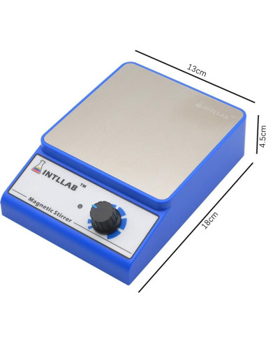 Agitador Magnético INTLLAB MS-500P-SET 3000ml 0-3000rpm