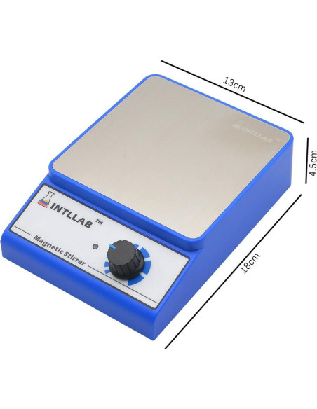 Agitador Magnético INTLLAB MS-500P-SET 3000ml 0-3000rpm