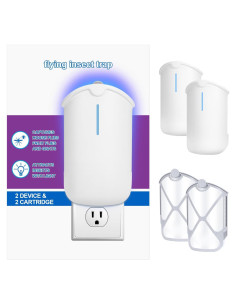 Trampa de Insectos Husaco HM364 - 2 Dispositivos y 2 Cartuchos