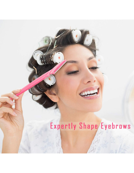 Kit de 24 Afeitadoras de Cejas Boao - Colores Variados