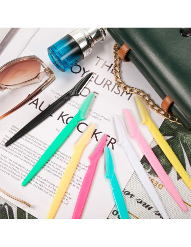 Kit de 24 Afeitadoras de Cejas Boao - Colores Variados