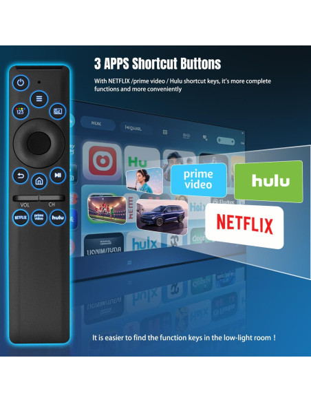 Control Remoto Universal Retroiluminado Samsung para TV 4K UHD Control Remoto Universal Retroiluminado Samsung para TV 4K UHD