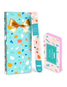 Juego de Lima y Pulidor de Uñas SALVMARY 100/180 Grit