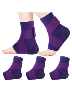 Férula de Tobillo para Niños Tarpop Pequeña Púrpura Ajustable