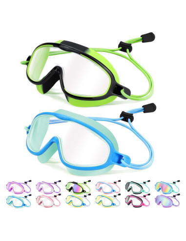 Gafas de natación Vvinca Kids antiempañante UV para niños