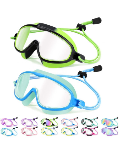 Gafas de natación Vvinca Kids antiempañante UV para niños