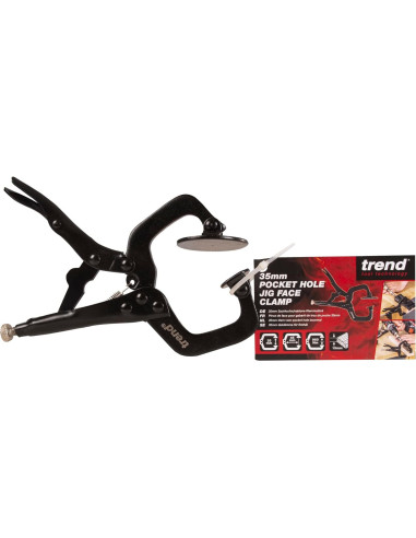 Abrazadera Ajustable Trend Pocket Hole Jig 35mm Compacta