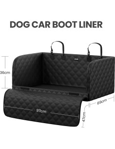 Funda de Carga SUV Pecute Acolchada Impermeable Negra 68.8x96.5cm 2
