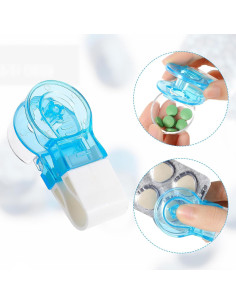 Extractor de Pastillas Portátil Gjinxi, 2 Piezas, Azul 2