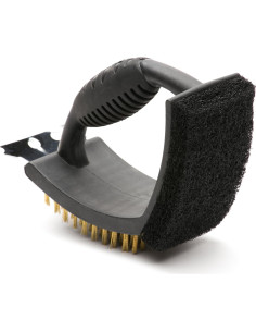 Cepillo de Parrilla Outset QP43 3 en 1 1.98 m Plástico 2