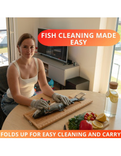 Tabla de Filete de Pescado Plegable Nordmoose 61 cm Antideslizante 2