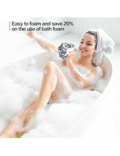 Esponja de Baño Loofah Fishent 4 Piezas Suave Exfoliante 50g 2