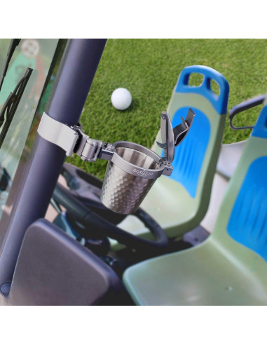 Soporte de Cigarros para Carro de Golf SOXQZJH Gris 10.67x7.87cm