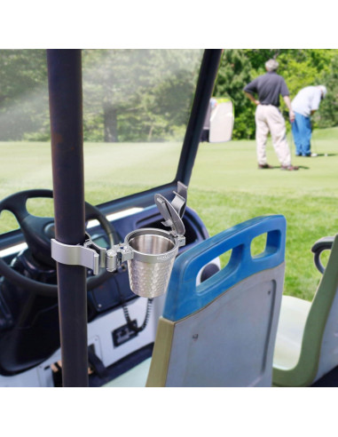 Soporte de Cigarros para Carro de Golf SOXQZJH Gris 10.67x7.87cm