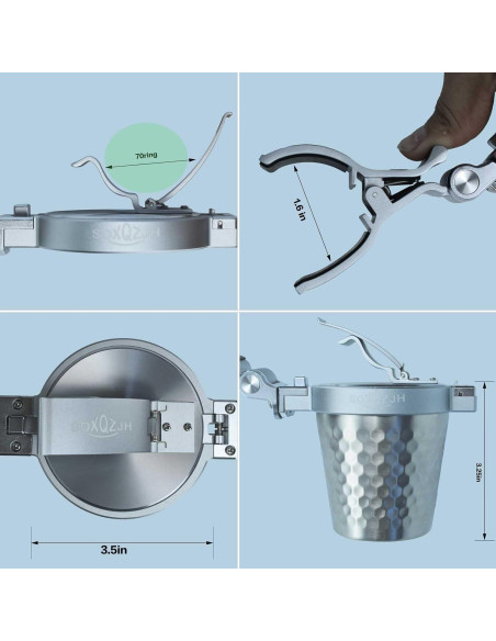 Soporte de Cigarros para Carro de Golf SOXQZJH Gris 10.67x7.87cm