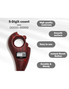 Contador de Cuentas Digitales Hitopin - 3 PCS para Oración y Meditación 2