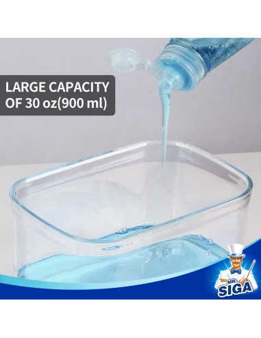 Dispensador de Jabón MR.SIGA 900ml con Soporte para Esponjas
