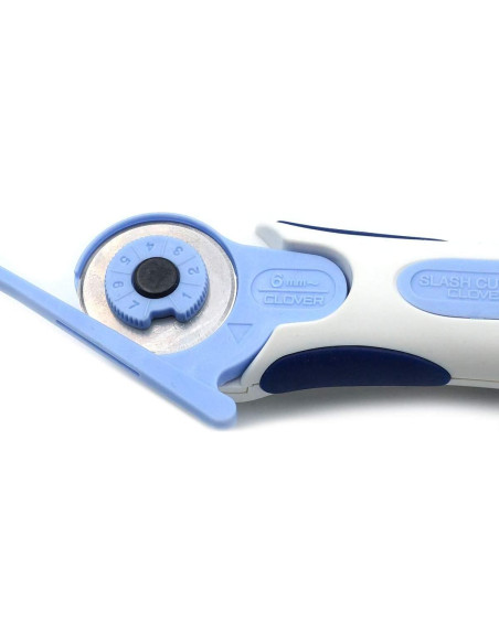 Cortador Rotativo Clover 499 Slash 28mm - Corte Recto y Curvo