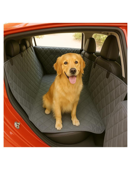 Funda de Asiento para Perro Iron Paws - Impermeable y Lavable