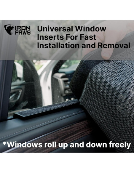 Funda de Asiento para Perro Iron Paws - Impermeable y Lavable