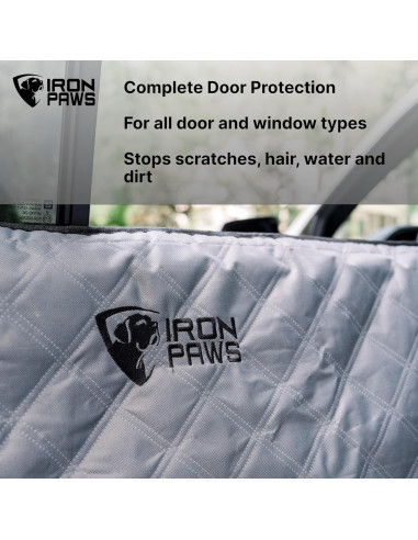 Funda de Asiento para Perro Iron Paws - Impermeable y Lavable