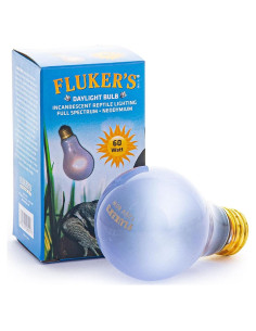 Bombilla Incandescente Fluker 60W Luz Diurna para Reptiles