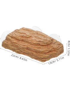 Plataforma de Solarium para Tortugas POPETPOP 22x13cm 2