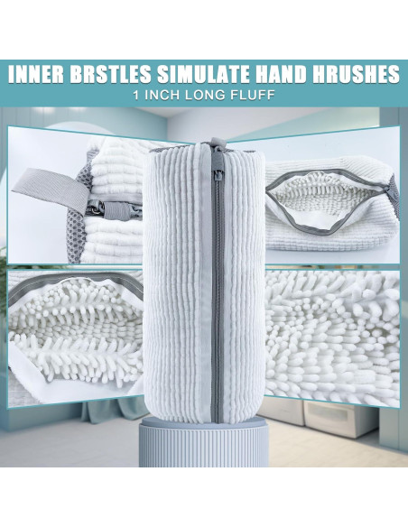 Bolsa de Lavado de Zapatos CNEYSID XXL - 2 Pcs Microfibra