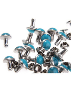 Remaches Rápidos Turquesa RUBYCA 8mm 200pcs para Manualidades 2