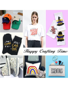 Rollos de Vinilo de Transferencia de Calor HTVRONT 30cm x 1.5m Marrón 2