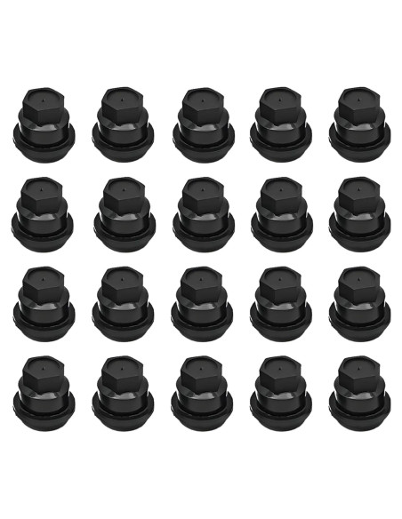 20 Tapas de Cubierta de Tuerca de Llantas WESEAGO para Chevrolet S10