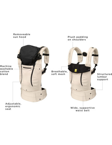 Portabebés LÍLLÉbaby Completo 6-en-1 Rayo de Luna 3.2-20.4 kg