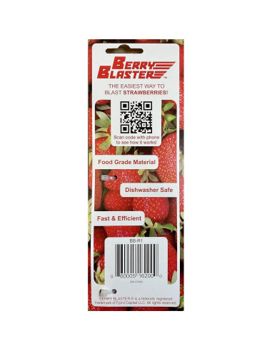 Removedor de Corazón de Fresa Berry Blaster 2-Pack