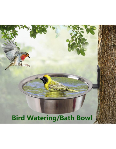 Paquete de 2 Comederos para Ardillas y Aves Ofasixx 21.6 cm