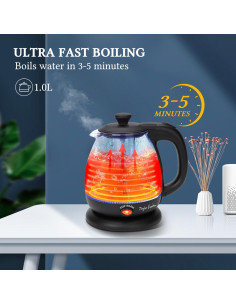 Hervidor Eléctrico Taylor Swoden 1L con Infusor y Apagado Automático 2