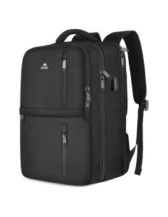 Mochila de Viaje MATEIN para Laptop 15.6" Negra con USB