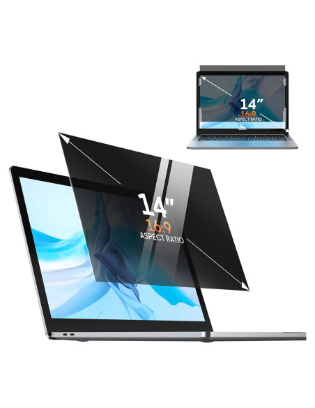 Filtro de Privacidad Yamaya 14" para Laptop 16:9 Removible Filtro de Privacidad Yamaya 14" para Laptop 16:9 Removible