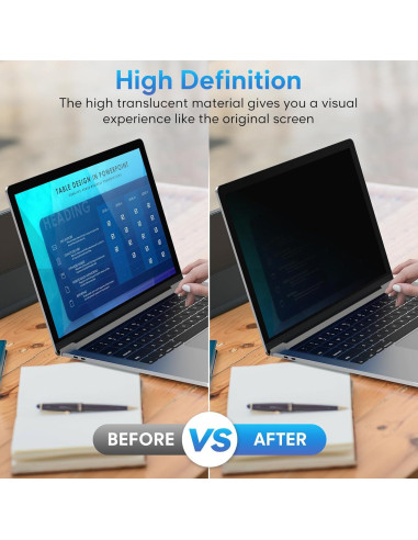 Filtro de Privacidad Yamaya 14" para Laptop 16:9 Removible