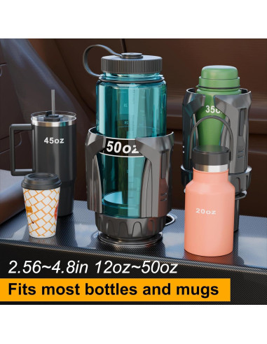 Expansor Soporte Tazas Coche Zeyitian Ajustable 1PACK