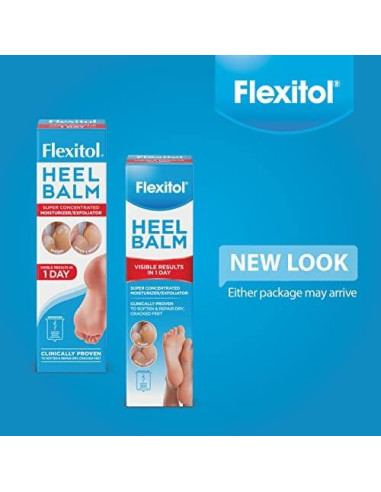 Flexitol Balsamo para Talones 113.4 g - Crema Hidratante y Exfoliante