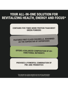 Suplemento de Proteínas Verdes ON3 Athletic Herbal 30 Porciones 2