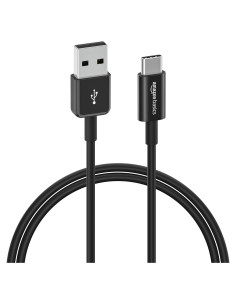 Cable de carga rápida USB-C a USB-A Amazon Basics 0.9m