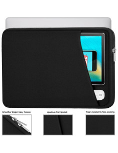 Funda para Laptop Askuko 13-14" Negra, Protección Acolchada 2