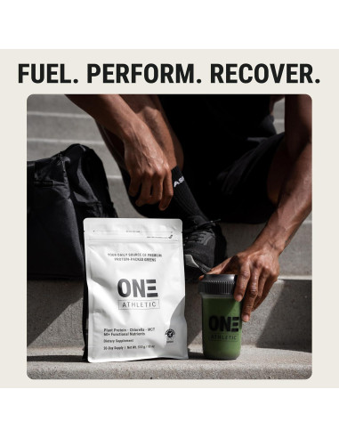 Suplemento de Proteínas Verdes ON3 Athletic Herbal 30 Porciones